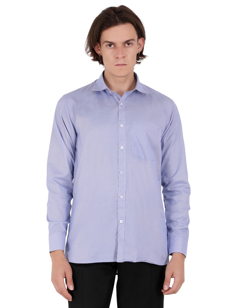 Formal Shirt 104 (Purple with Small Check)