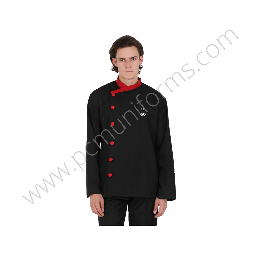 Chef Coat 106 (Red Borders)